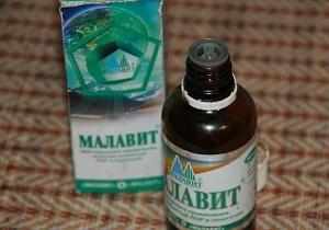 Как лечить горло Малавитом