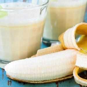 банан какао молоко мед от кашля