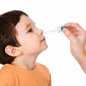 как капать диоксидин в нос ребенку