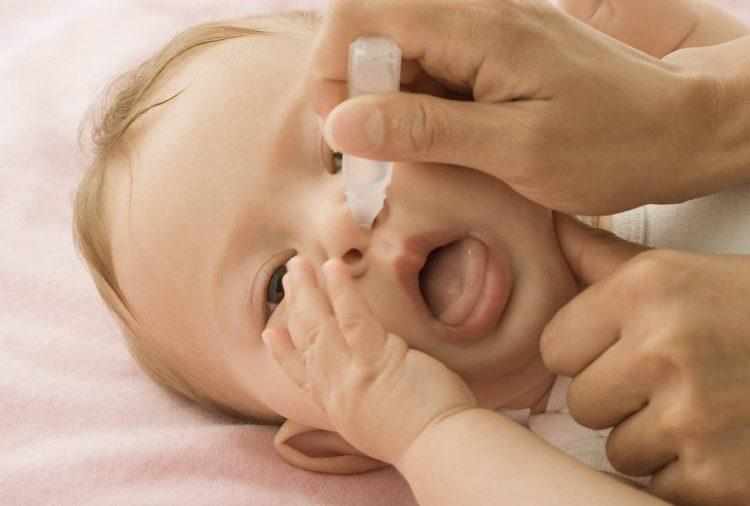 антибактериальные капли в нос для детей