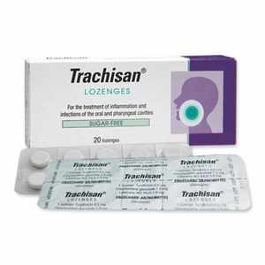 Таблетки для рассасывания Трахисан при боли в горле