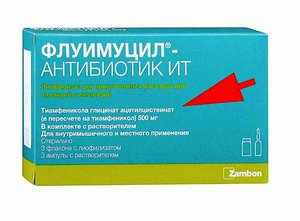 Флуимуцил - эффективный современный антибиотик